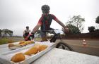 Coxinha especial para os ciclistas (Christian Correa/Brasil Ride Botucatu)
