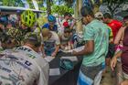 Ciclistas na retirada de kit da Maratona (Marina Magalhães / Brasil Ride)